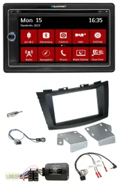 Blaupunkt 2DIN USB DAB Lenkrad Bluetooth TMC Navigation für Suzuki Swift ab 2011
