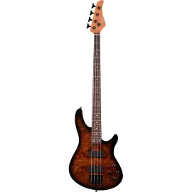 Бас-гитара Schecter C-4 Standard Tobacco Burl