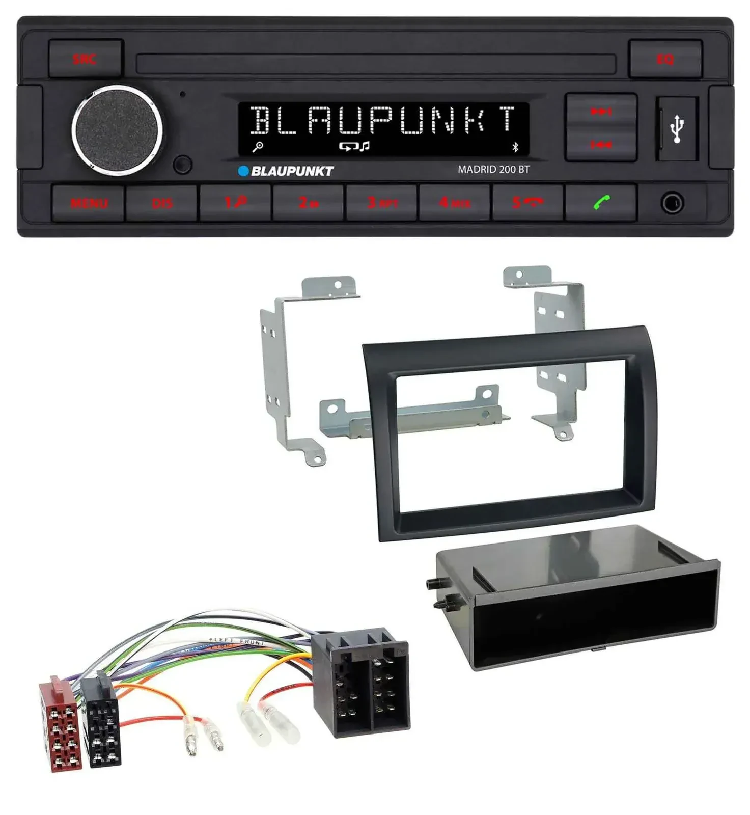 Blaupunkt USB AUX Bluetooth MP3 Autoradio für Citroen Jumper Fiat Ducato 06-11 s