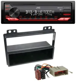 JVC Bluetooth USB DAB MP3 Autoradio für Ford Fiesta 03-05 Fusion 02-05