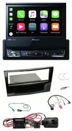 Pioneer DVD Bluetooth DAB USB Lenkrad Autoradio für Opel Corsa D Klavierlack 09-