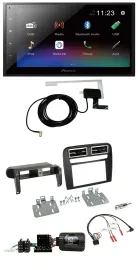 Pioneer DAB Lenkrad Bluetooth 2DIN USB Autoradio für Fiat Grande Punto 06-09 sch