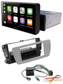 Pioneer Bluetooth MP3 DAB USB Autoradio für Seat Ibiza (ab 08) - dublingrau