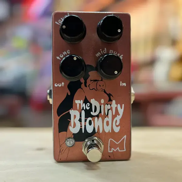 Педаль эффектов для электрогитары Menatone The Dirty Blonde Overdrive USA 2020's