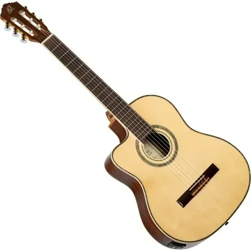 Электроакустическая гитара классическая Ortega RCE141NT-L леворукая 4/4 с чехлом