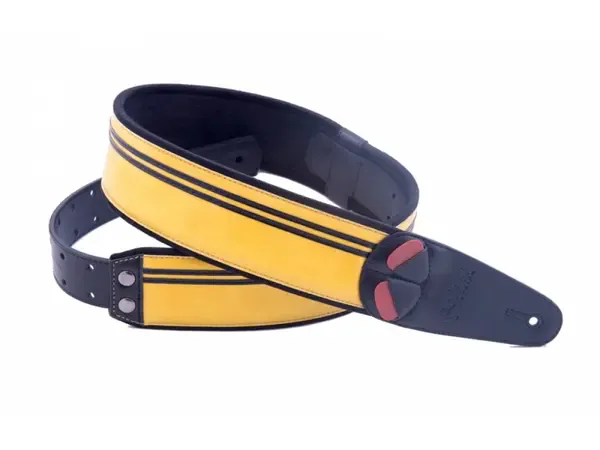 Ремень для гитары RightOn Straps Steady Mojo Race Yellow