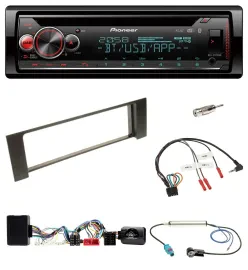 Pioneer Lenkrad DAB CD Bluetooth USB Autoradio für Audi A4 B6 00-04 Bose Vollakt