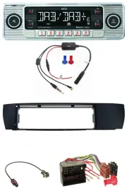 Dietz DAB USB MP3 Bluetooth Autoradio für BMW X3 (E83 2004-2010) seitlich