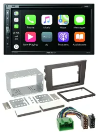 Pioneer DVD 2DIN MP3 DAB Bluetooth USB Autoradio für Volvo XC 90 07-14 16 Pin