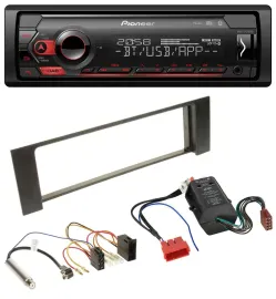 Pioneer MP3 USB DAB Bluetooth Autoradio für Audi A4 B6 00-04 Bose Aktivsystem Mi