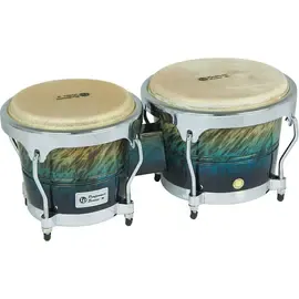 Бонго LP Performer Series Bongos with Chrome Hardware Blue Fade