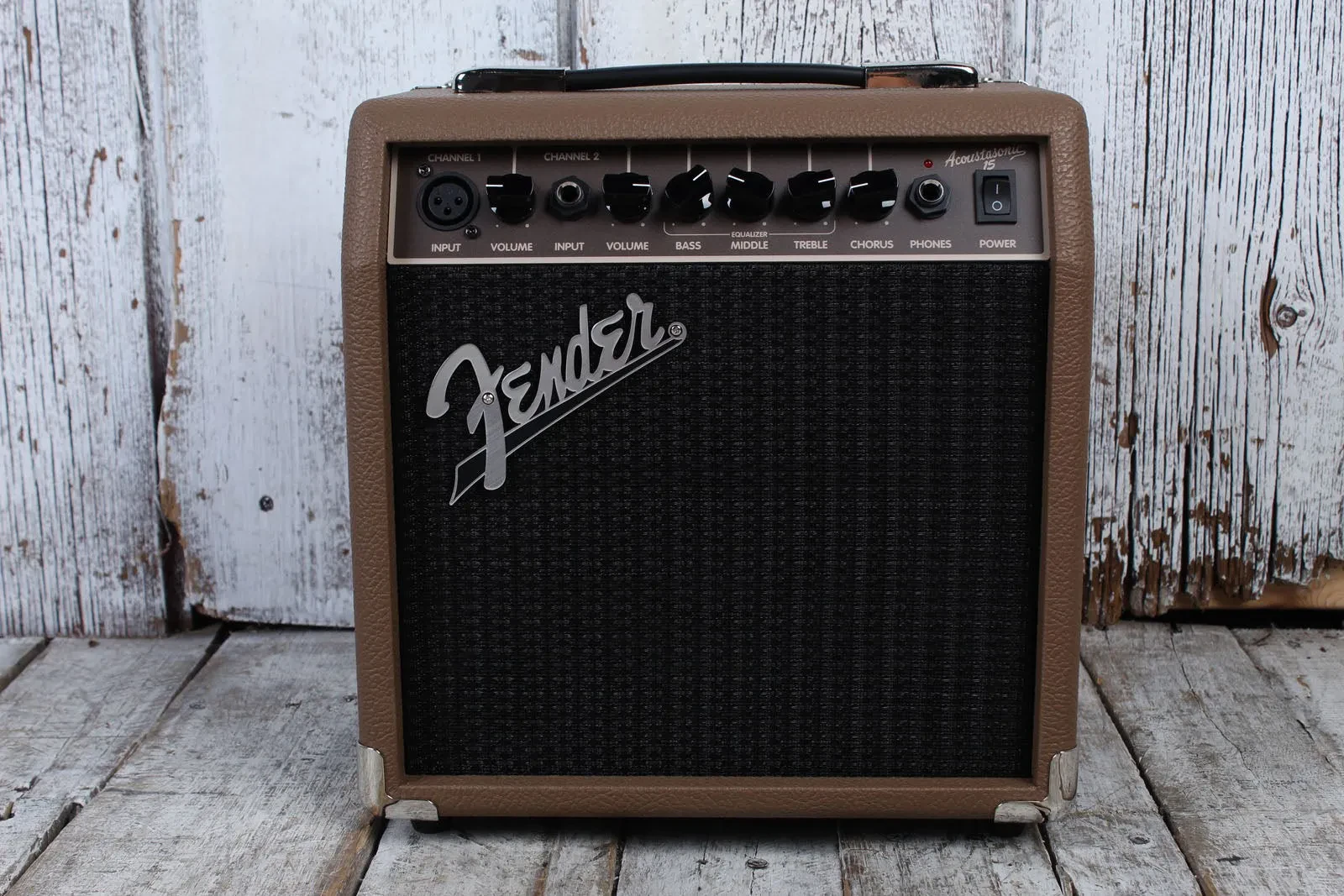 Fender Acoustasonic 15 Acoustic Guitar Amplifier 15 Watt 1 x 6 Solid State Amp