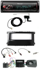 Pioneer Bluetooth DAB USB Lenkrad Autoradio für Ford Mondeo S-Max Can-Bus 07-14