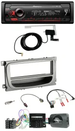 Автомагнитола Pioneer для Ford S-Max/Mondeo 2007–2014, DAB, USB, Bluetooth, поддержка управления на руле