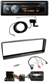 Pioneer Bluetooth DAB Lenkrad USB CD Autoradio für Alfa Romeo 156 00-01 schwarz