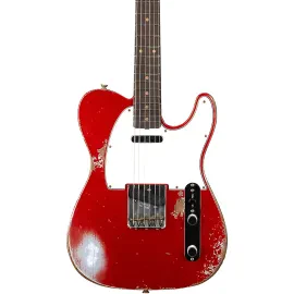 Fender Custom Shop 61 Telecaster Heavy Relic Guitar Faded Aged Candy Apple Red