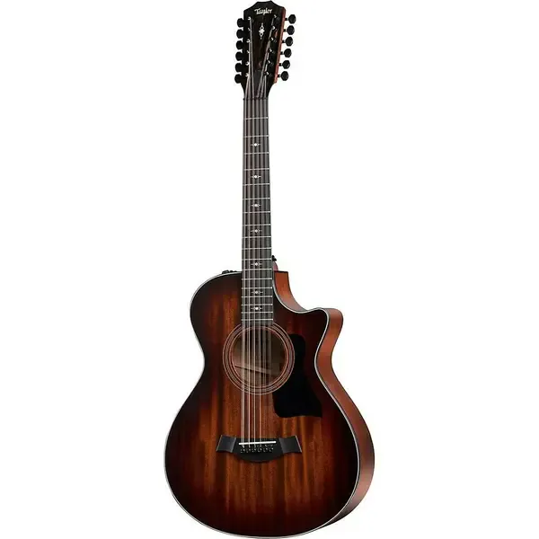 Электроакустическая гитара Taylor 362ce V-Class 12-Fret Grand Concert 12-String Shaded Edge Burst