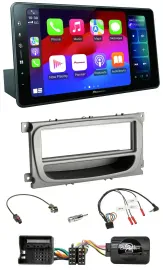 Pioneer Bluetooth DAB Lenkrad USB Autoradio für Ford C-Max Focus Galaxy ab 07 si