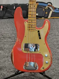 Fender Custom Shop Precision Bass Special Heavy Relic Ltd Ed Aged Tahitian Coral