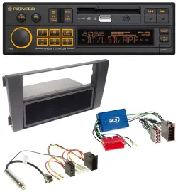 Автомагнитола для Audi A6 C5 (2001–2005) Pioneer DAB, Bluetooth, USB, MP3