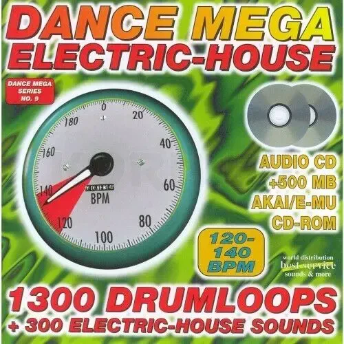 CD-диск Best Service Dance Mega Electric-House