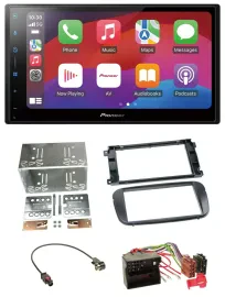 Pioneer DAB USB MP3 Bluetooth 2DIN Autoradio für Ford S-Max Mondeo ab 2007 Profi