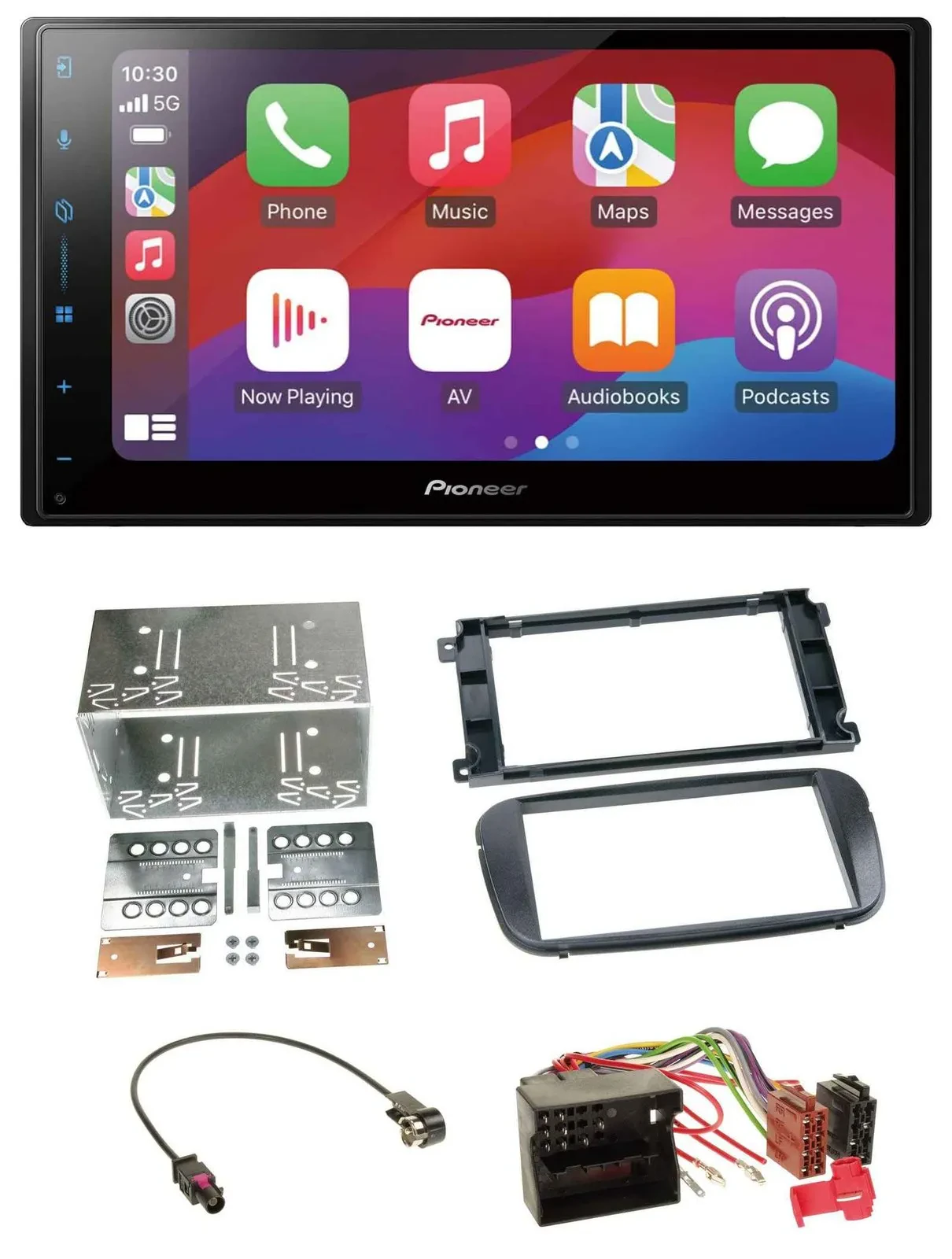 Автомагнитола Pioneer 2-DIN, DAB, USB, MP3, Bluetooth для Ford S-Max/Mondeo (с 2007)