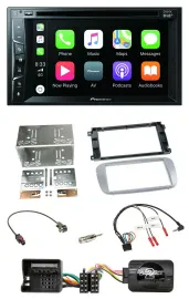 Автомагнитола Pioneer 2DIN USB DVD Bluetooth DAB для Ford Galaxy/C-Max/Focus