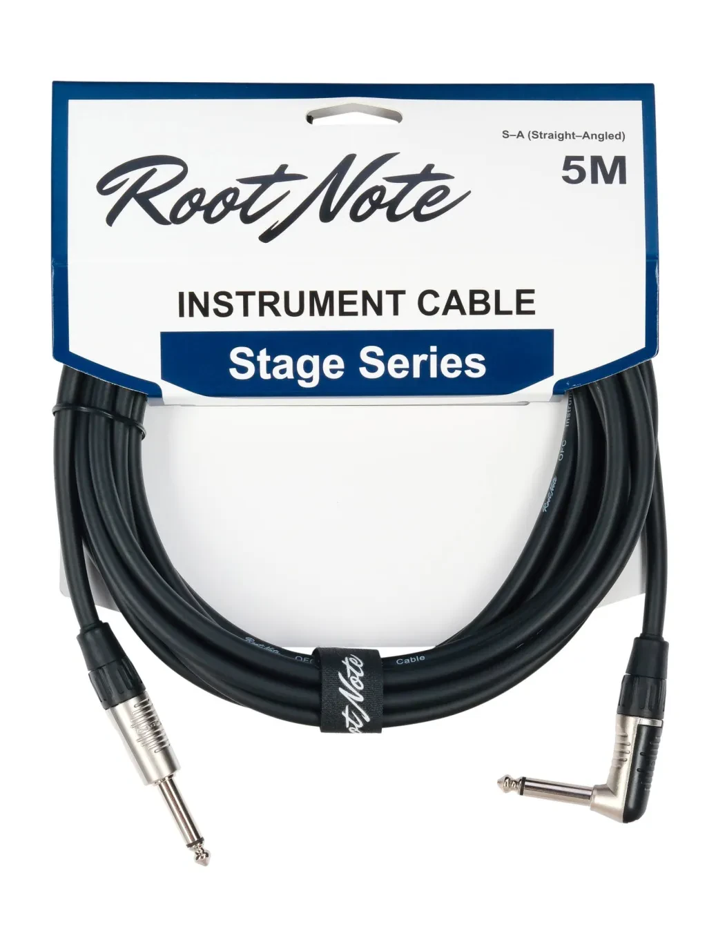 RN-IC-SA-5M Кабель инструментальный, прямой/угловой, 5м, Root Note