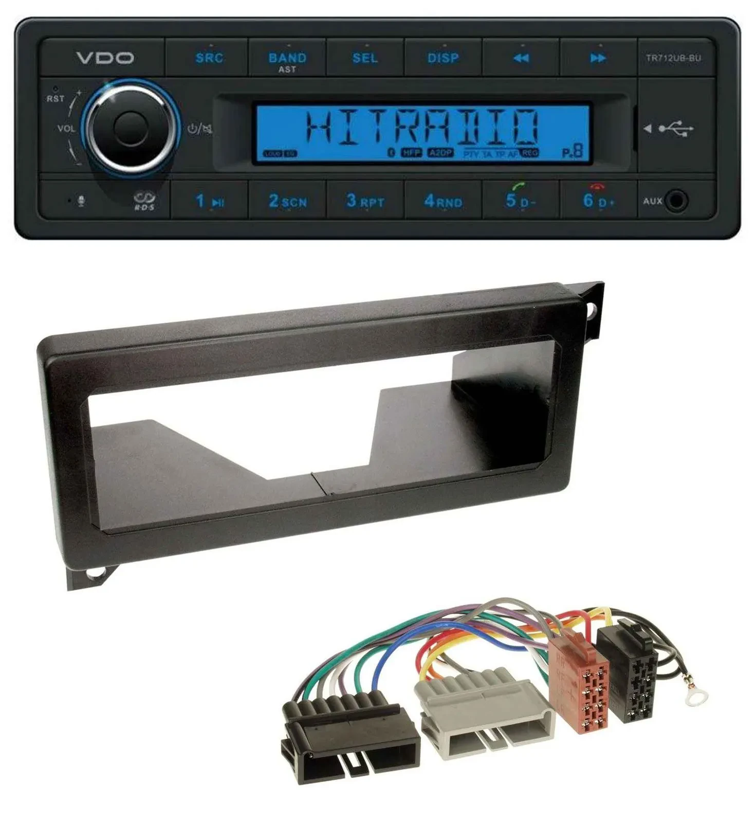 VDO Bluetooth AUX USB MP3 Autoradio für Chrysler Voyager Vision Neon Jeep Grand