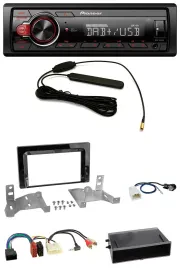 Автомагнитола для Toyota Aygo (AB7, с 2022) Pioneer DAB, 1 DIN, USB, AUX, MP3