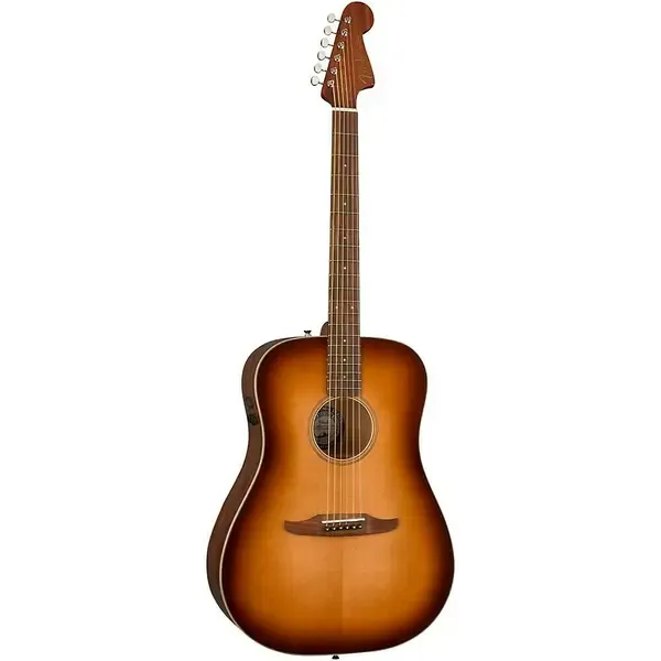 Электроакустическая гитара Fender California Redondo Classic Pau Ferro FB Aged Cognac Burst