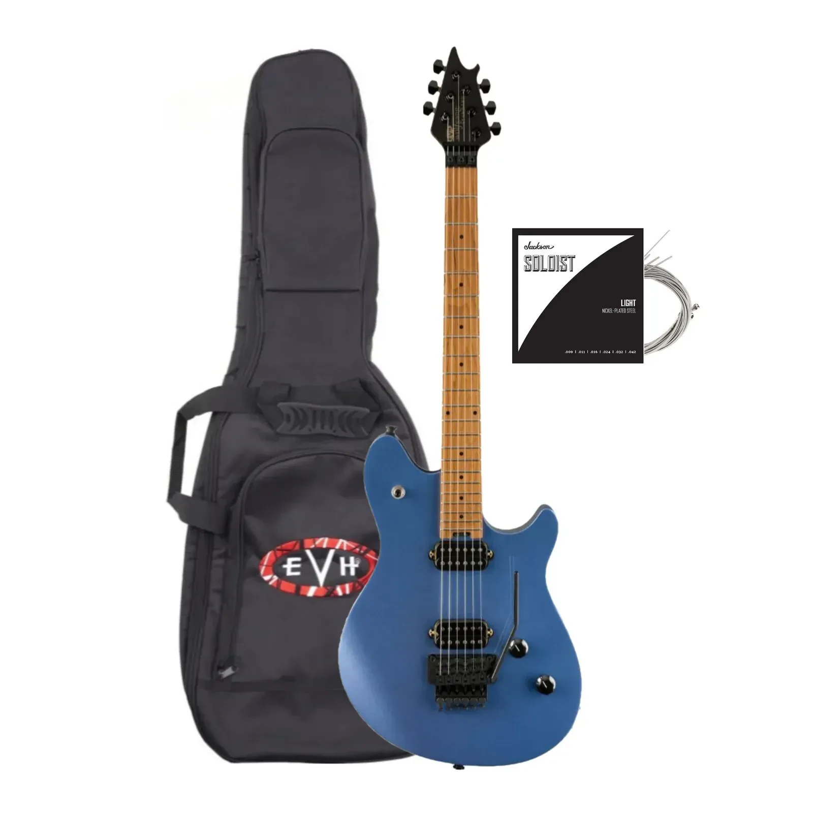 Электрогитара EVH Wolfgang Standard Pelham Blue с чехлом