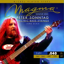 Струны для бас-гитары 40-100 Magma Strings PS100 Peter Sonntag