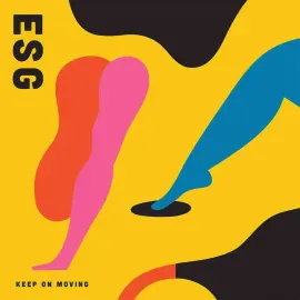 Виниловая пластинка ESG – Keep On Moving (Релиз 2025) неоново-оранжевый винил