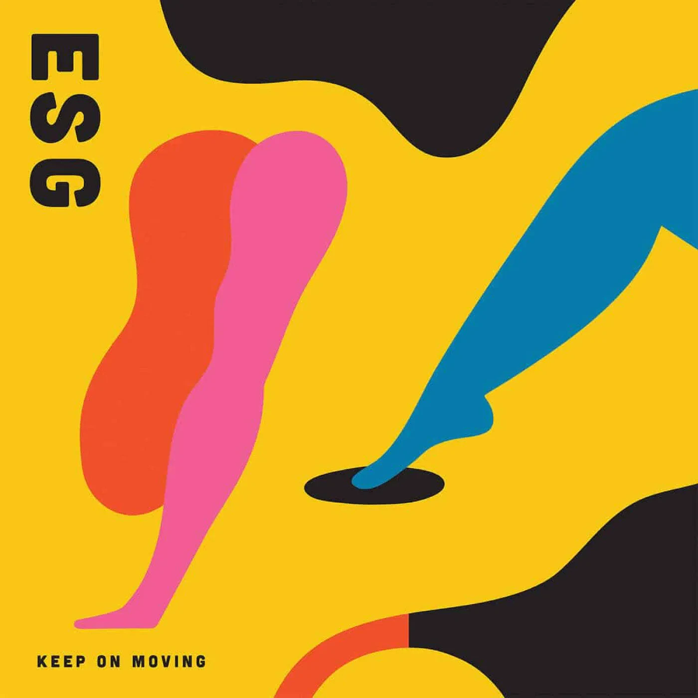 Виниловая пластинка ESG – Keep On Moving (Релиз 2025) неоново-оранжевый винил