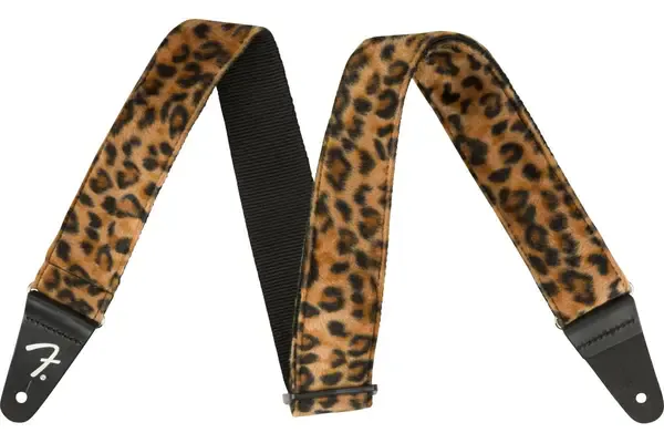 Ремень для гитары Fender Wild Animal Print Guitar Strap Leopard 2 in.