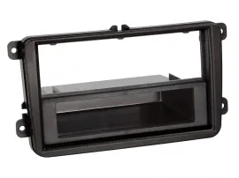 Radioblende DIN Autoradio für Seat, Skoda, VW - schwarz