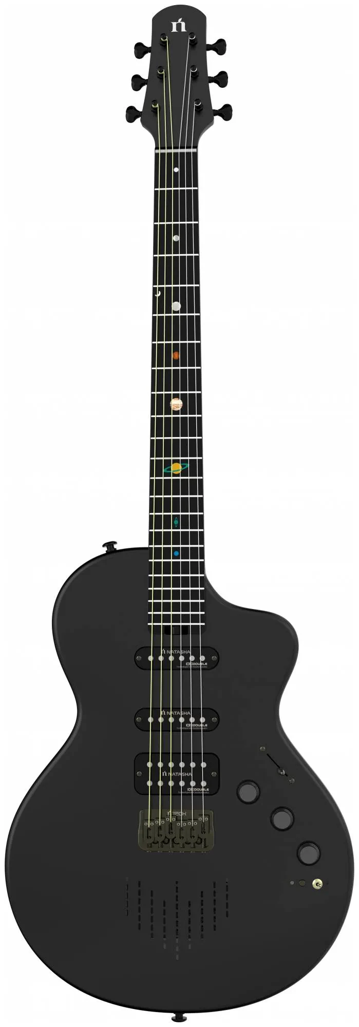 NATASHA NEBULA Lite Cosmic Black - Электрогитара шестиструнная