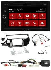 Автомагнитола для Kia Rio UB (с 2015) Blaupunkt 2-DIN Bluetooth USB DAB TMC с навигацией