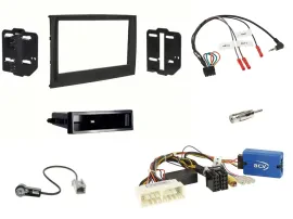 Radioset Lenkradadapter DIN Autoradio für Kia Sportage QL ab 2016 schwarz