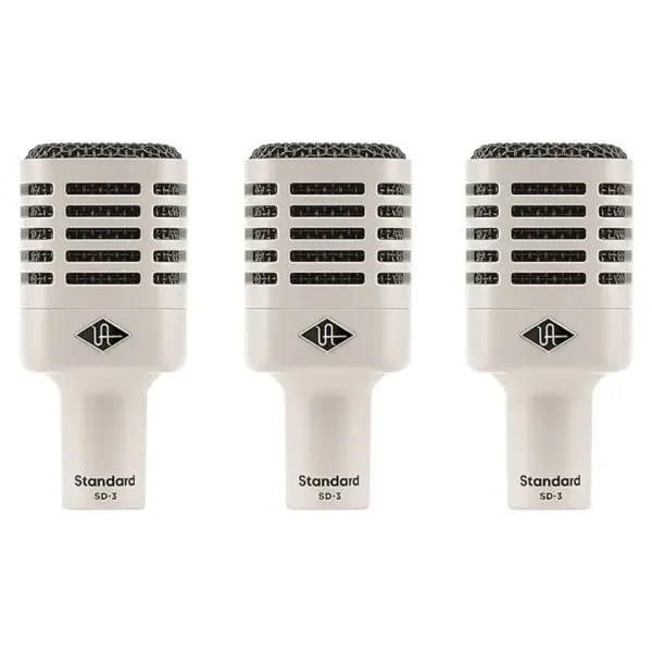 Universal Audio SD3 Dynamic Tom Drum Microphone with Hemisphere Modeling 3-Pack