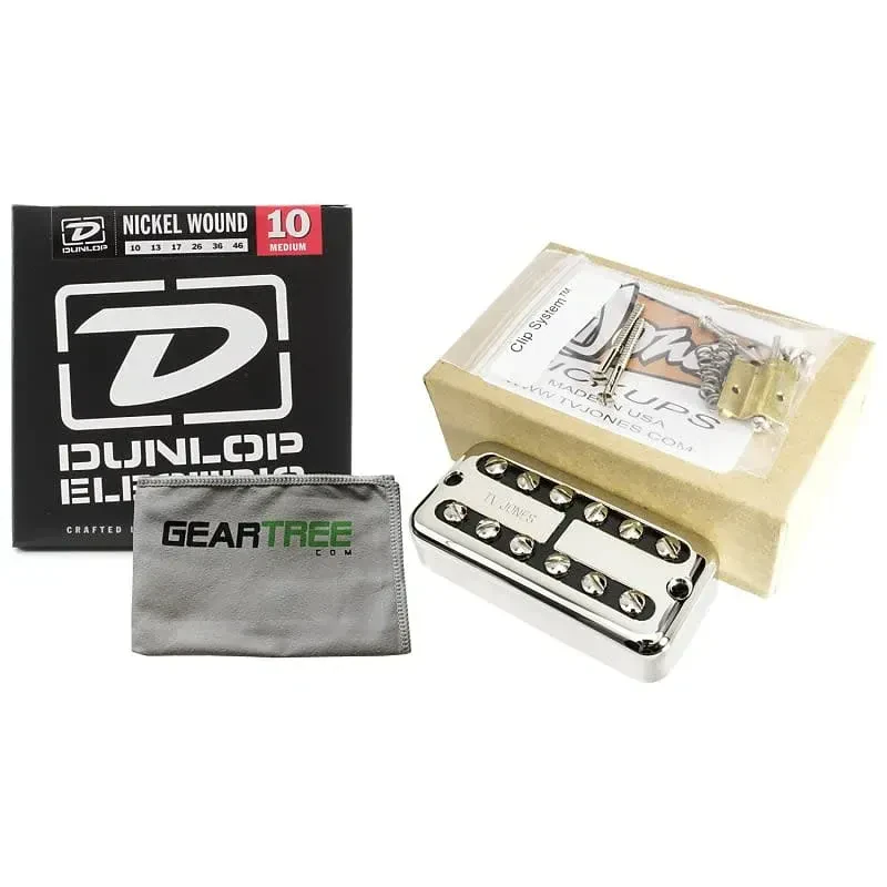 Звукосниматель для электрогитары TV Jones Power'Tron Universal Mount, Bridge, никель