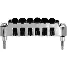 Бридж фиксированный Leo Quan Badass FTT Fine Tuner Tailpiece Chrome