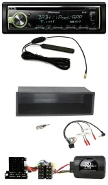 Pioneer MP3 USB CD DAB Lenkrad Autoradio für VW Passat Golf IV Polo schwarz