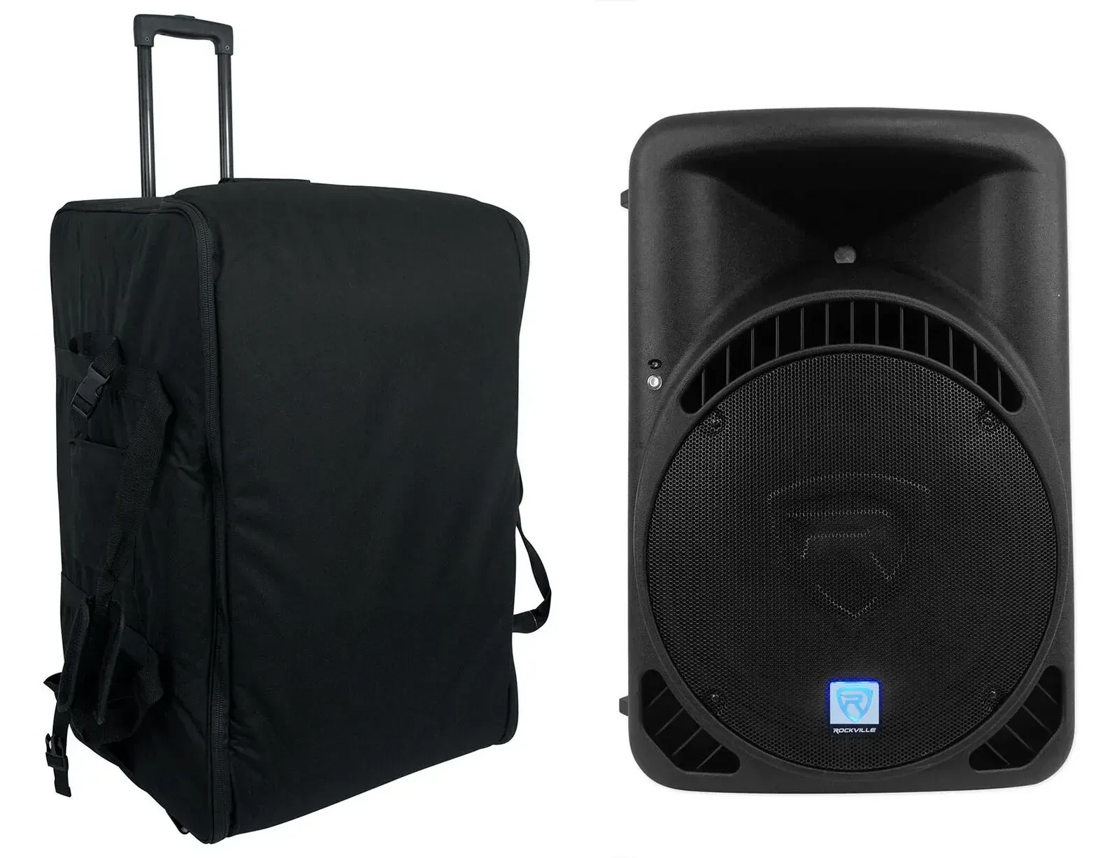 Активная акустическая система Rockville RPG15BT Black с чехлом