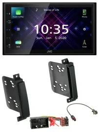 JVC DAB 2DIN MP3 Bluetooth USB Autoradio für Jeep Grand Cherokee Dodge Durango a