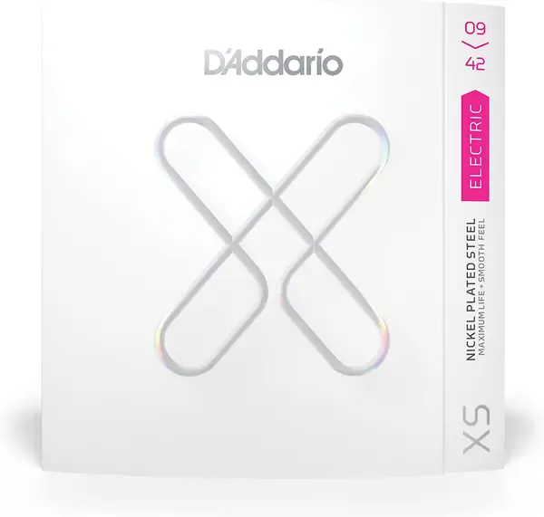 Струны для электрогитары D'Addario XSE0942 9-42, никелированная сталь с покрытием XS