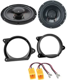 Dietz 85Watt 16,5cm 2-Wege Lautsprecher für Peugeot 207 ab 06 Fronttür Auto Boxe