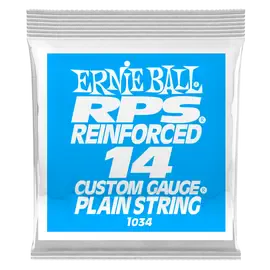 Струна для акустической и электрогитары Ernie Ball P01034, сталь, калибр 14